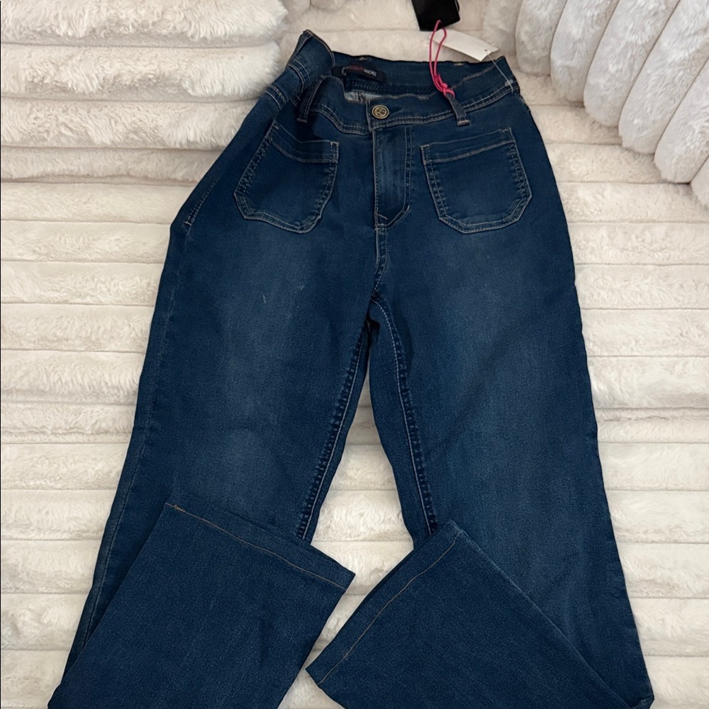 New Roselyn San he Classic Blue Women's Jeans
